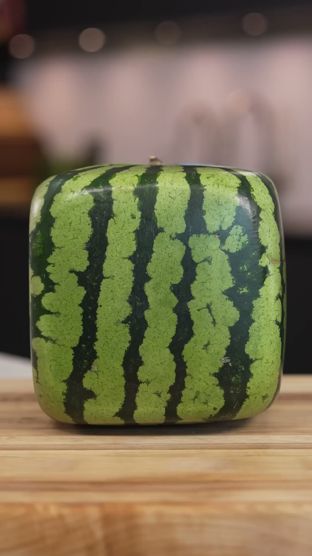 Eating A Square Watermelon
