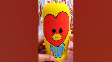 ASMR UNBOXING BT21 Nesting Dolls Review ❤️#shorts #asmr #bt21 #bts #trending #btsarmy #viral #fyp