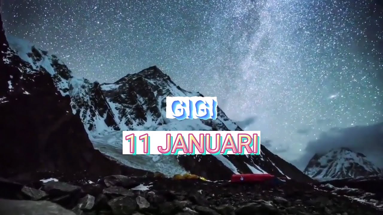 GIGI - 11 JANUARI (LYRIC VIDEO) GIGI - 11 JANUARI (LYRIC VIDEO)