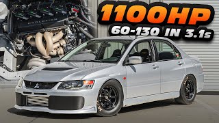 Fastest Street Evo In The World? 60-130Mph In 3.1S 1100Hp Evo Giveaway