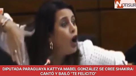 Diputada paraguaya Kattya Mabel Gonzlez se cree Sh...