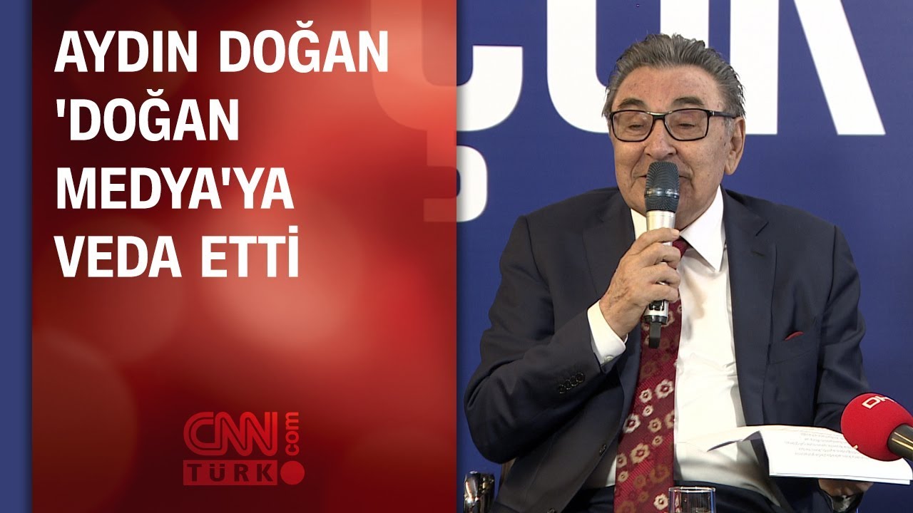 Aydın Doğan, Doğan Medya'ya böyle veda etmişti