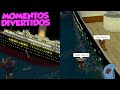TITANIC MOMENTOS DIVERTIDOS VESTIDOS DE DINOSAURIO (CON MEMES) (ROBLOX)