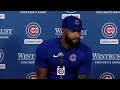 Cubs Outfielder Jason Heyward Addresses the Media and Reflects on His Cubs Career