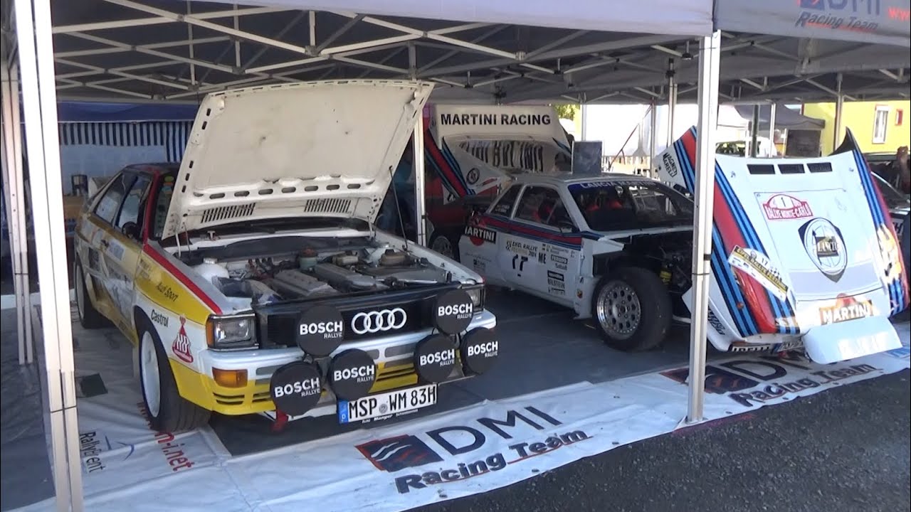 Eifel Rallye Festival 2024 - Walk through the service area before the shakedown (raw footage)