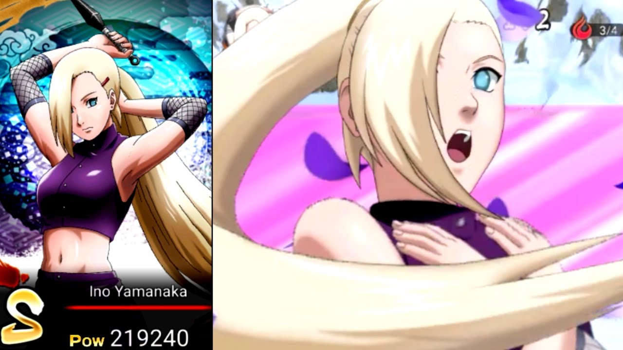 Princess Ino Grey NxB NV: Princess Ino Yamanaka New Ultimate Jutsu Showcase Attack ...