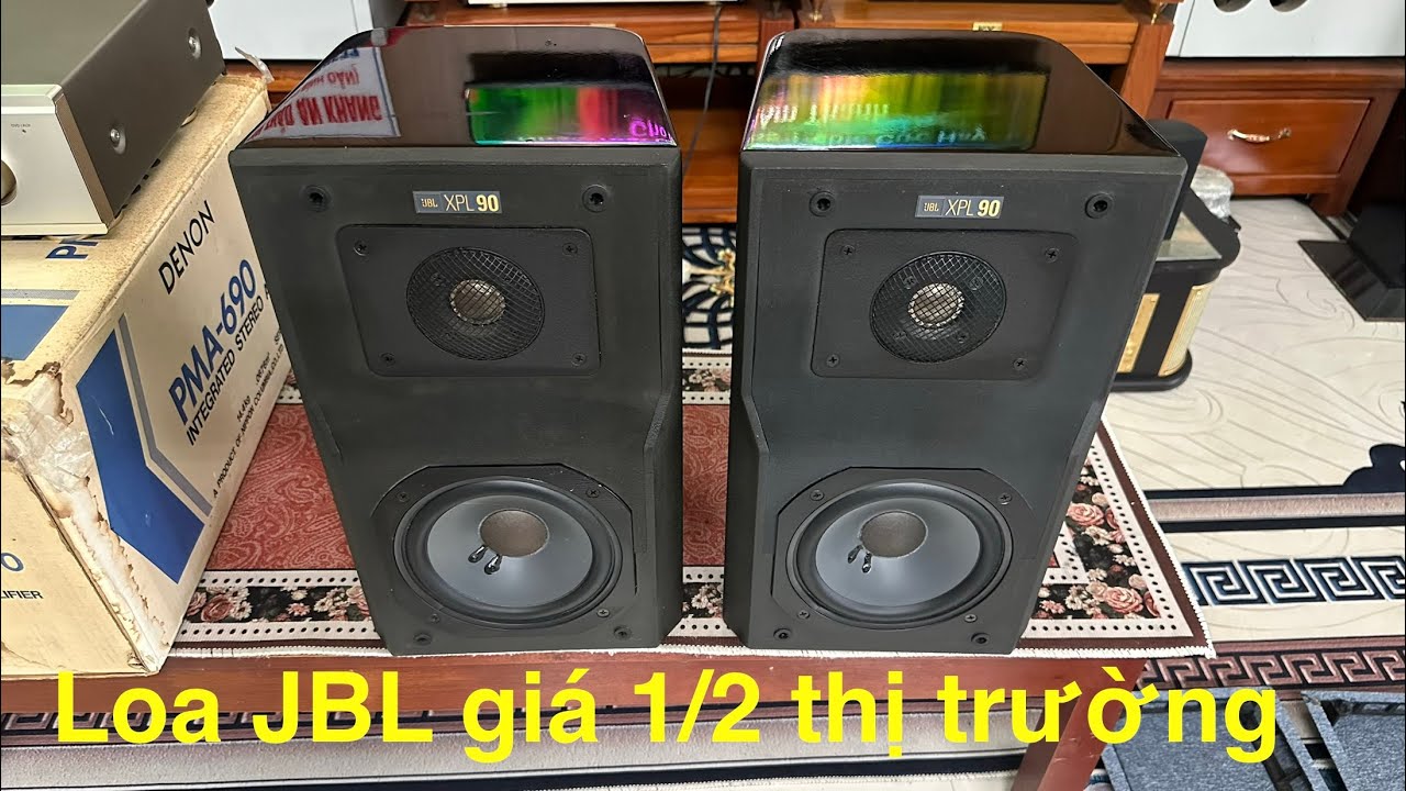 JBL XPL90A speakers, made in USA, premium condition, high-end