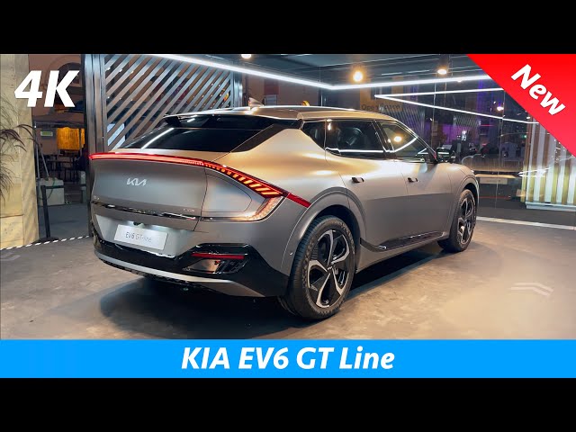 KIA EV6 2022 - FIRST Look & REVIEW in 4K  Exterior - Interior (GT Line)  Long Range AWD, PRICE 