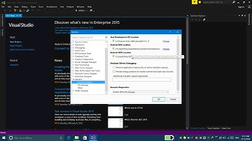 Xamarin Studio - Android App Development using C# - Configuration Option