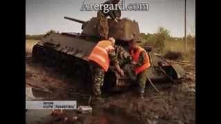 Репортаж телеканала ОНТ об отреставрированном танке Т-60 в реставрационной мастерской &quot;Арьергард&quot;