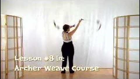Poi Fire Dancing Lesson Preview: Archer Weave, CCW Fountain