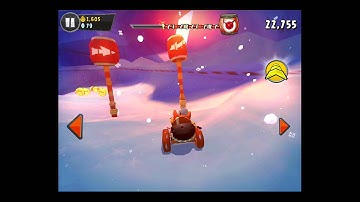 Angry Birds Go! Sub Zero Track 1 - Slalom 1 [Gameplay Walkthrough]