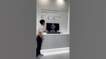 Zero bezel Micro LED open and close display in the K display 2025 Korea 零拼 缝组合 无限拼接了#microled