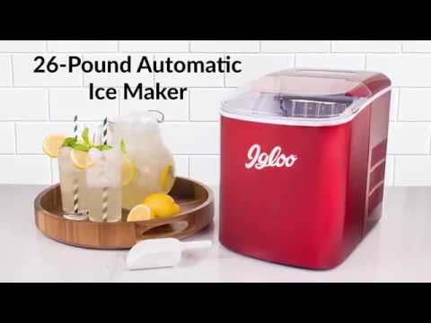 Machine à Glaçons Portable TRAHOO - Fait 33 lb de Glace en 24h - 3