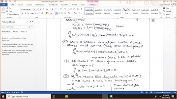 orthogonal signals,signals and systems,3rd semby Abha singh
