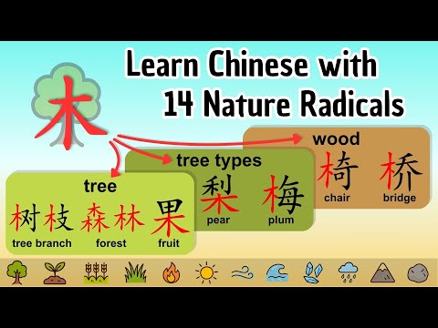 These Radicals Make Chinese Easy Nature Edition
