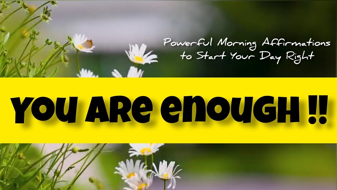Powerful Morning Affirmations to Start Your Day Right #motivation # ...