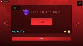 Fire in the hole 100% Complete - Beat Bounce | Roblox Gameplay screenshot 5