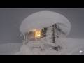 EXTREME SURVIVAL in a -45°F BLIZZARD: Worst Snow Storm I've Seen - Trapped at my Off Grid Cabin