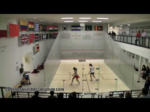 Women's College Squash: 2009 Ivy League Scrimmages Cornell vs Yale