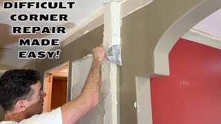 Extreme Drywall Corner Repair!