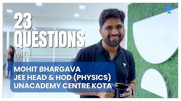 23 Questions with Mohit Bhargava Sir - Episode 01
