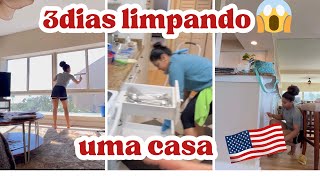 ROTINA CORRIDA DE HOUSE CLEAN| EUA NÃO E FÁCIL 🇺🇸