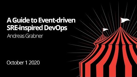 Andreas Grabner - A Guide to Event driven SRE inspired DevOps