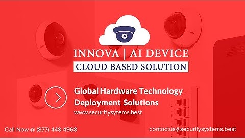 AI Cloud Based Security Cameras for Intelligent Video Surveillance