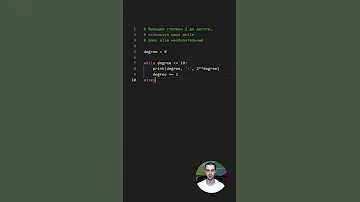 Python. Цикл while