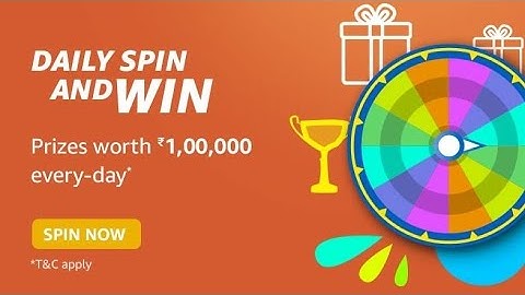 Amazon Daily Spin And Win Quiz Answers Today | 10 Aug 2021
