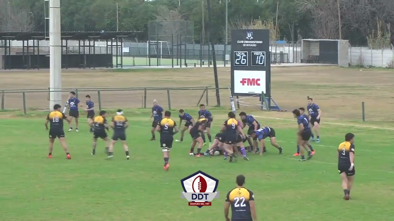 Universitario de Rosario sigue con puntaje ideal: 47-17 sobre GEP
