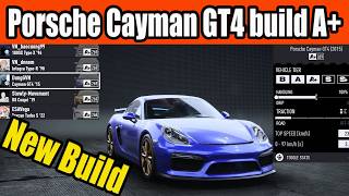 Porsche Cayman GT4 build A+ Class in NFS Unbound - New Build
