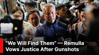 “We Are Here to Protect Him” — Remulla Clarifies Role After Senate Shooting Incident