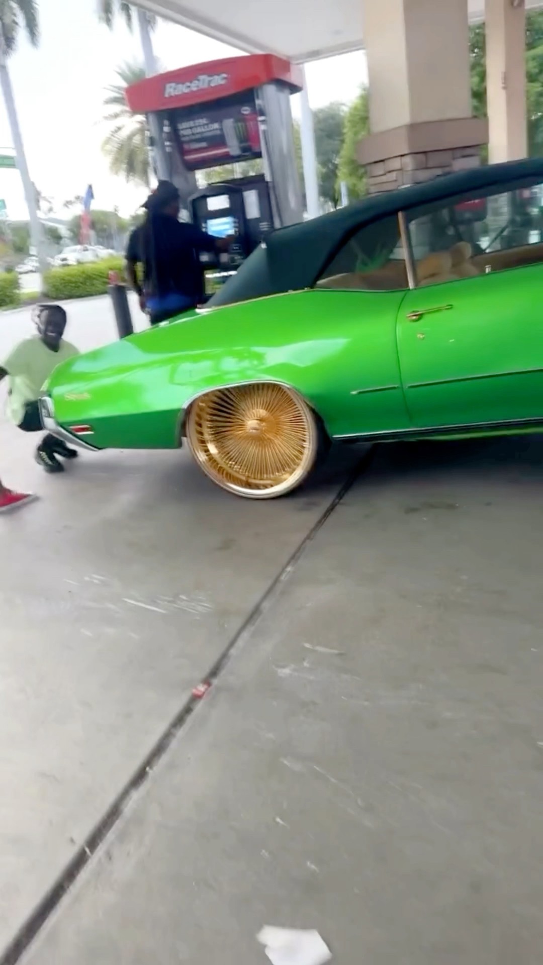 Slime Buick Skylark on Gold 24” Daytons - YouTube