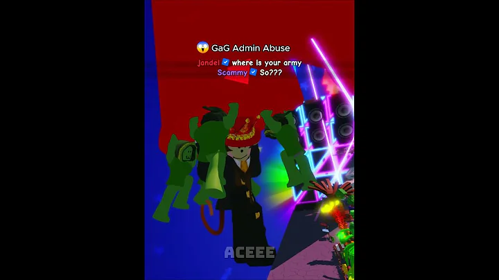 Grow A Garden Admin War jandel vs sammy | Admin Abuse | #growagarden   #roblox  #gaming