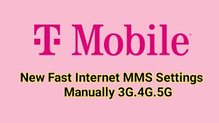 T-mobile Fast Speed internet  manually update APN Settings screenshot 2