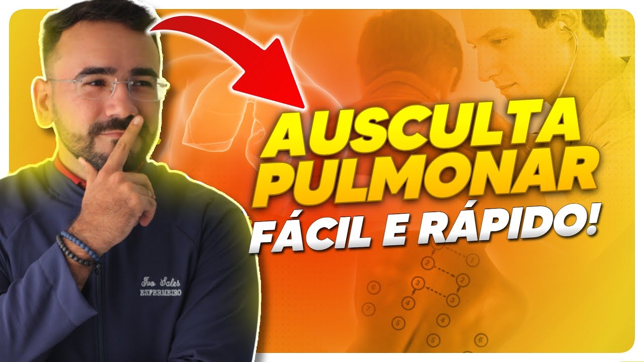 AUSCULTA PULMONAR COMO VOCÊ NUNCA VIU - APRENDA AGORA!