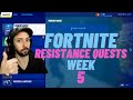 Fortnite Resistance Quests Week 5