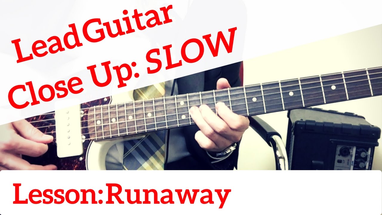 The Ventures Runaway Lead Guitar Lesson Close Up Slow Speed YouTube