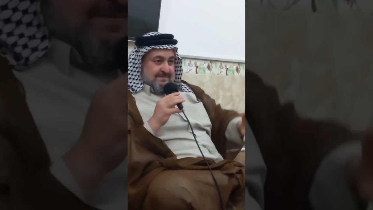 محاضرة حسينية شيخ رياض الزهيري في دار استاذ علي عبد الواحد الغزالي