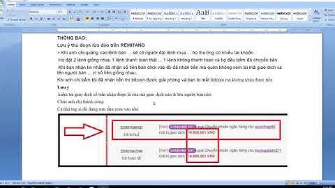Lưu ý thủ đoạn lừa đảo trên REMITANO    bitcoin là gì