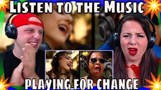 Listen to the Music feat. Tom Johnston (The Doobie Brothers) | Playing For Change | REACTION