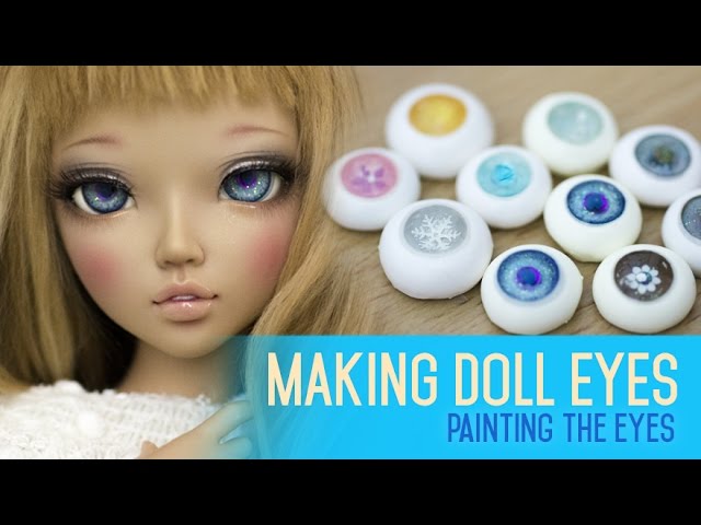 Doll Eyelashes, Tutorial, Doll Making, Doll Repair, Replace, Fix, OOAK  Doll, Custom Doll, Mini Eyelashes, Long Eyelashes, Tapered Eyelashes -   Norway