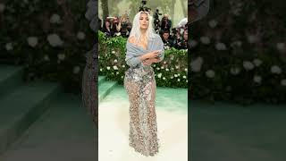 Kim Kardashian Shocks in Dramatically Tight Corset and Sheer Gown at 2024 Met Gala