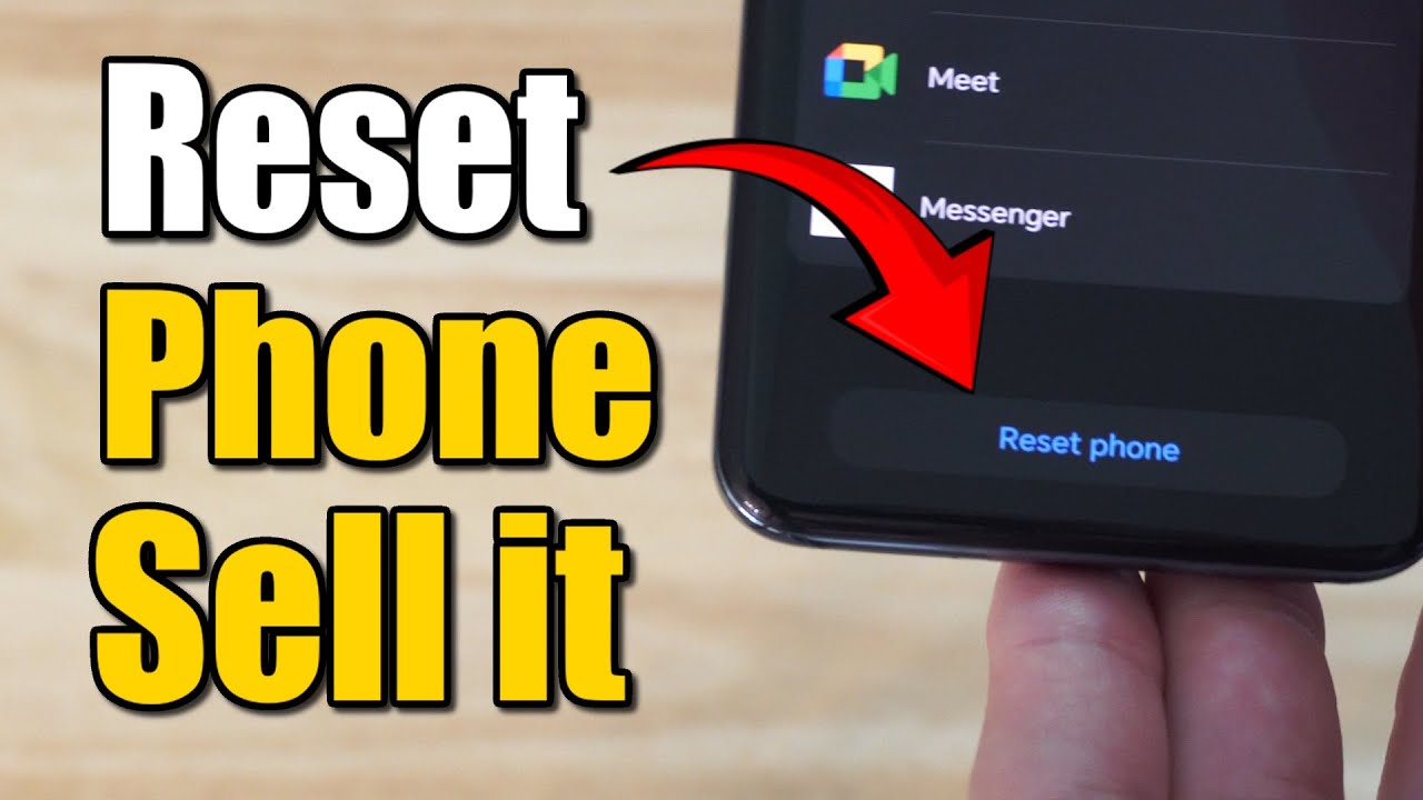 How to Factory Reset Android Phone Before Selling it (2 Ways & More ...