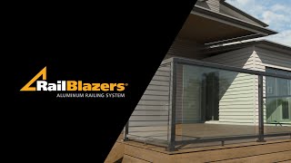 RailBlazers - Large Glass Installation Railblazers Picket Installation
