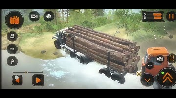 🚛 B-131 Towing C-6511 with Lumber Through Deep Mud | Realistic MudRunner Gameplay (No Commentary)