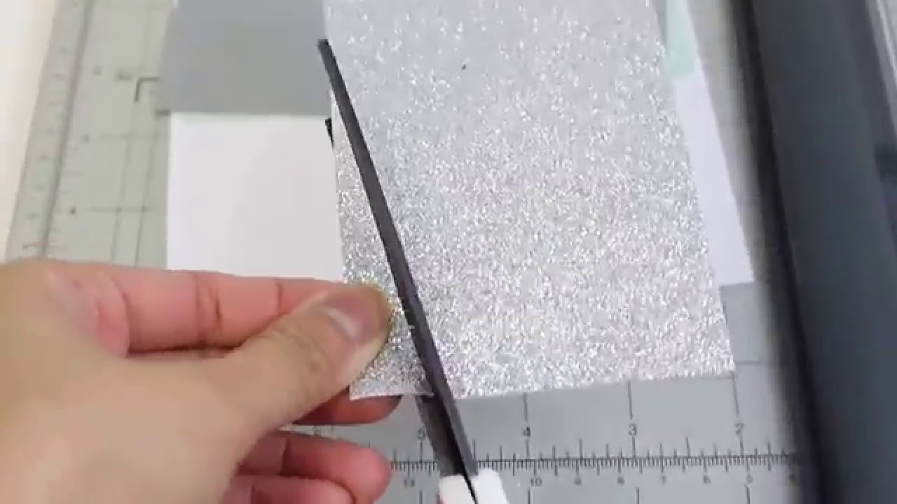 Christmas Card Making Project - Day 1: Frosted Night - tutorial with Carla Craft paper punches