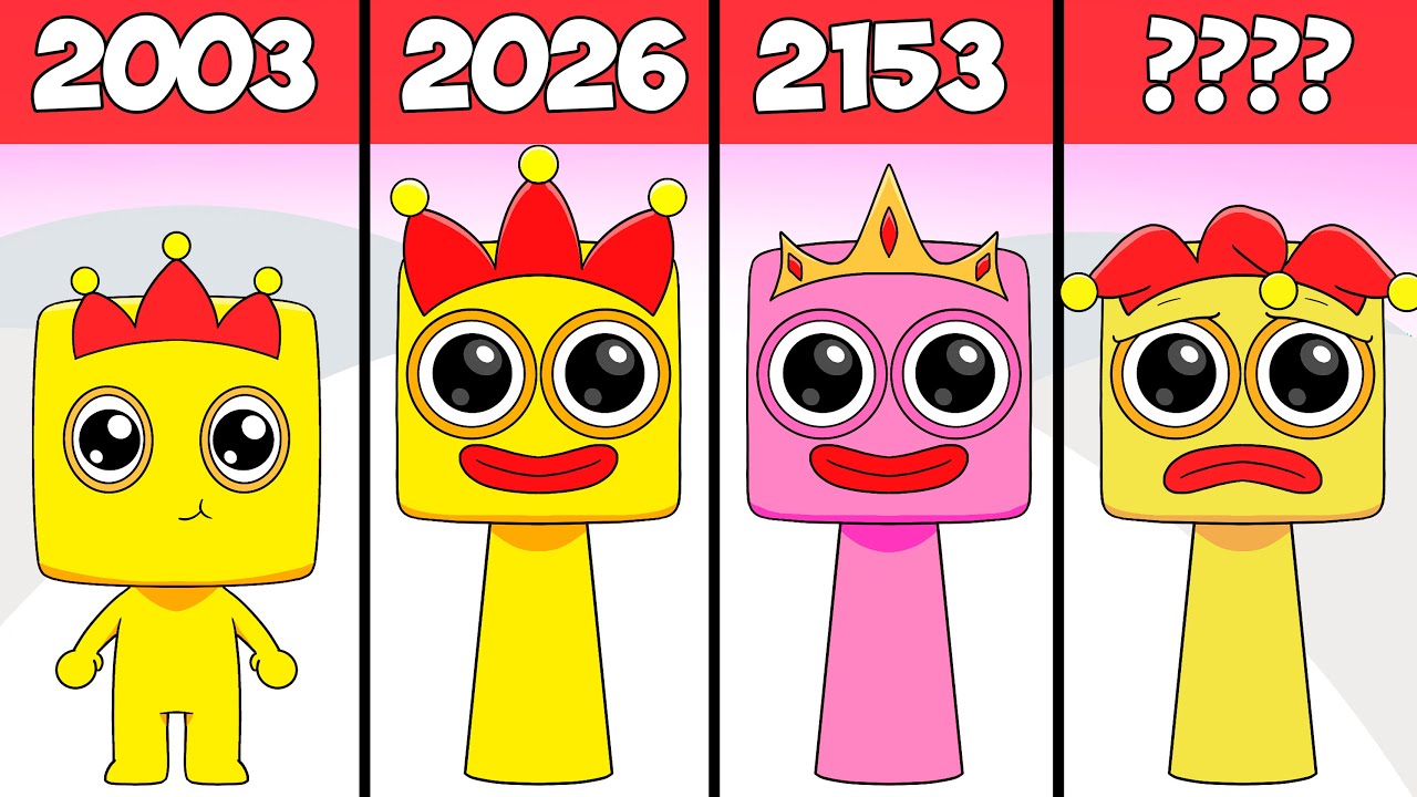 Evolution of Three (from Numberblocks) Sprunki OC Phases #sprunki - YouTube